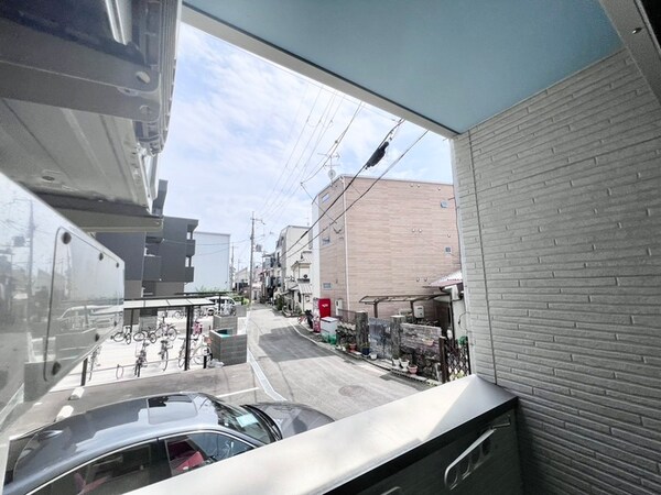 室内からの展望