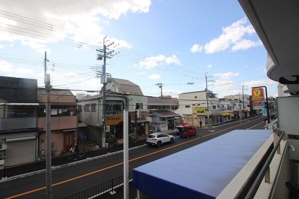 室内からの展望