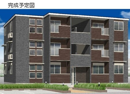 仮）上郡2丁目アパート外観写真