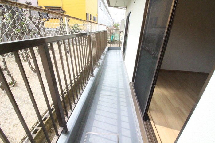Ｆマンションのベランダ・バルコニー