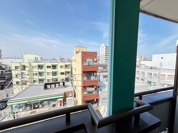 室内からの展望