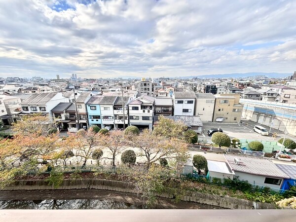 室内からの展望