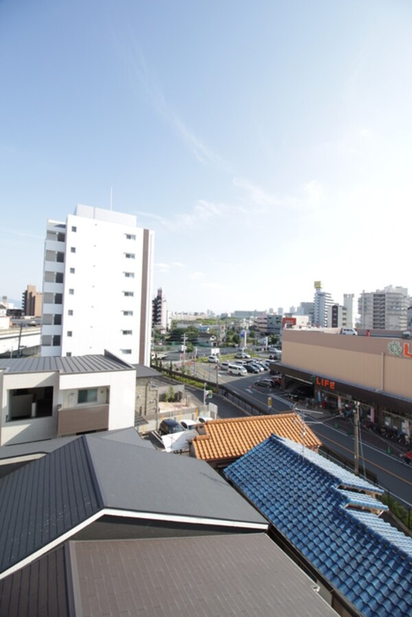 室内からの展望