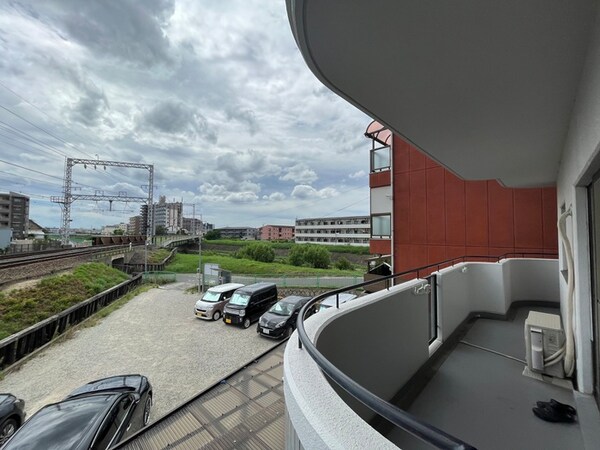 室内からの展望