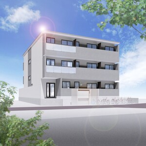 仮）東山区一橋野本町　新築工事外観写真