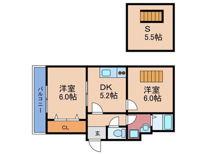 ことぶき淡路の間取り図