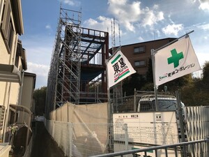仮）山田西新築工事外観写真