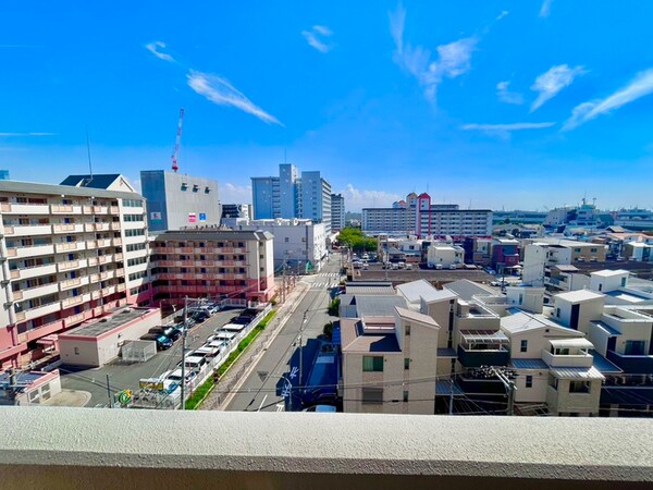 室内からの展望