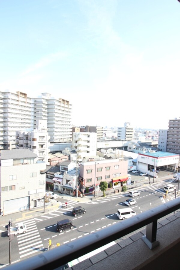 室内からの展望