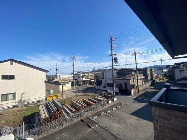 室内からの展望