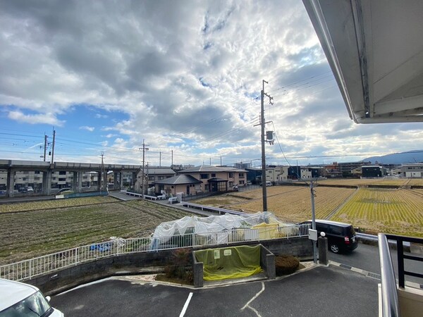 室内からの展望