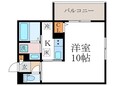 フォーレスト修学院Ⅱの間取図