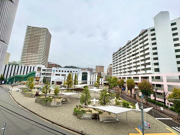 室内からの展望