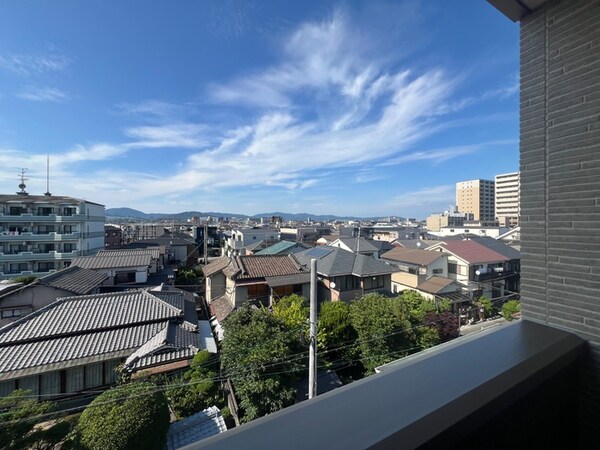 室内からの展望