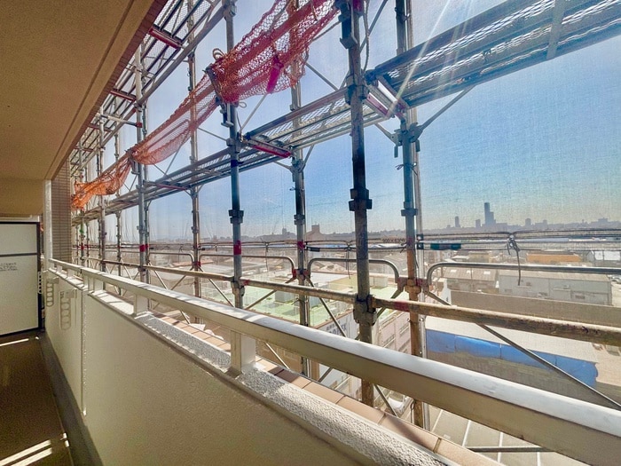 エレガンス巽の室内からの展望