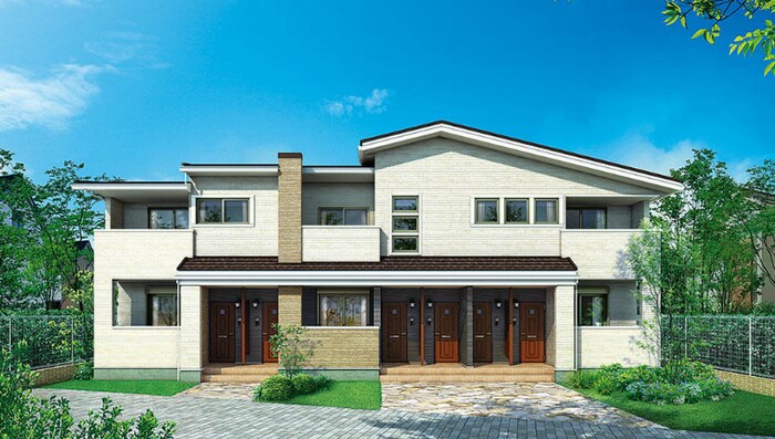 物件外観写真1　(完成模型)