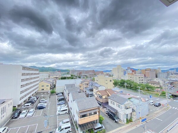 室内からの展望