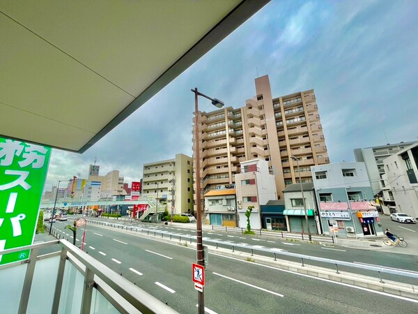 室内からの展望