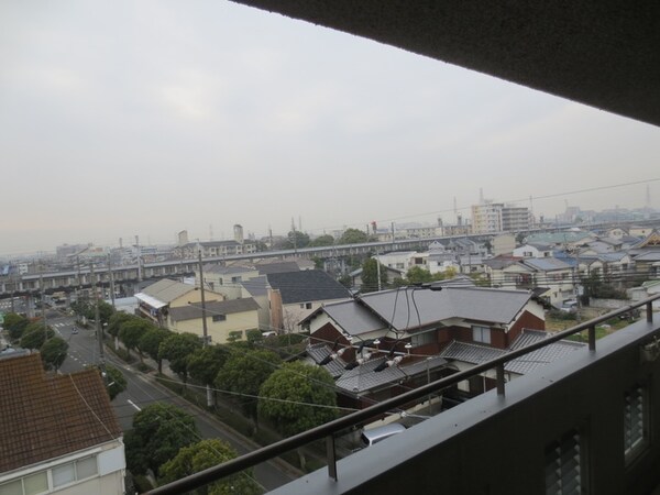 室内からの展望