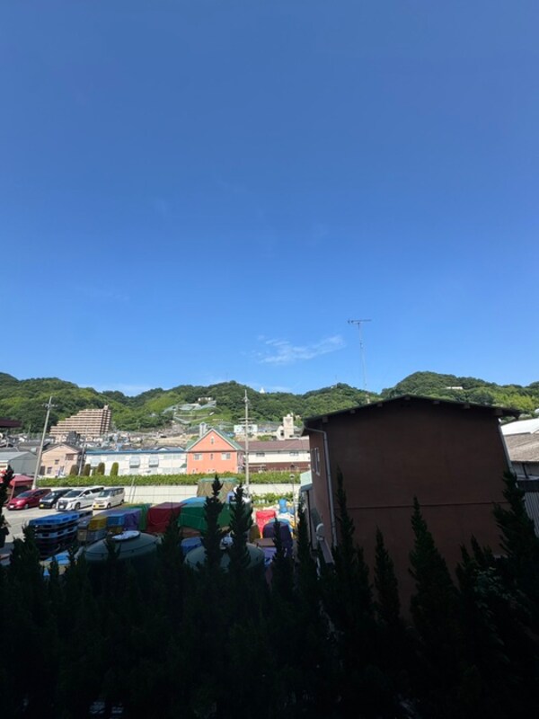 室内からの展望