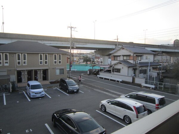 室内からの展望