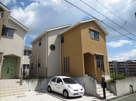 佐井寺エコ住宅１号地外観写真