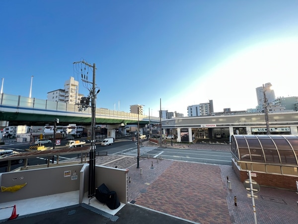 室内からの展望