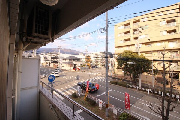 室内からの展望