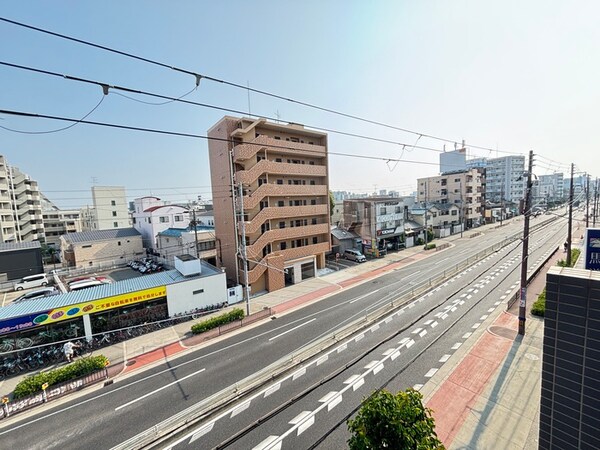 室内からの展望