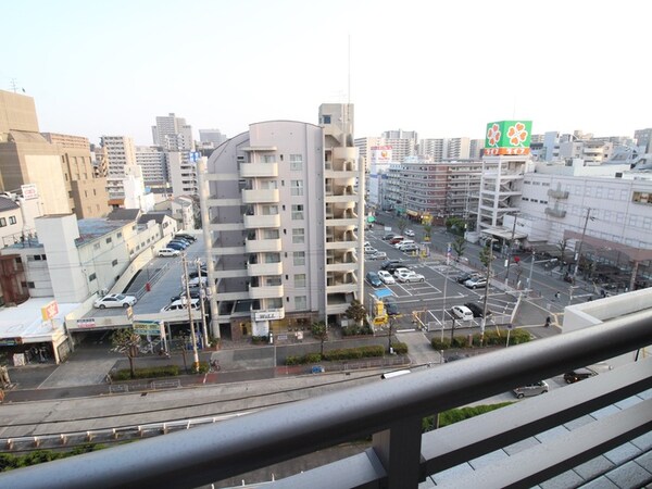 室内からの展望