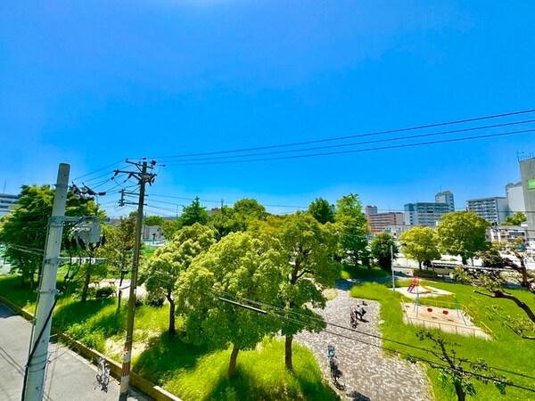 室内からの展望