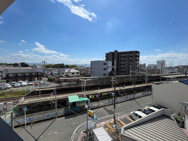 室内からの展望