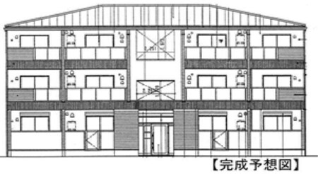 仮）二見町西二見駅前2丁目ｱﾊﾟｰﾄ外観写真