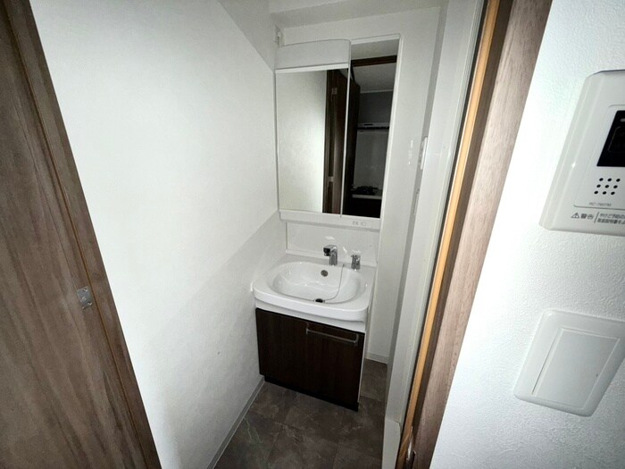 プレサンスOSAKA姫里ヴィオンの洗面