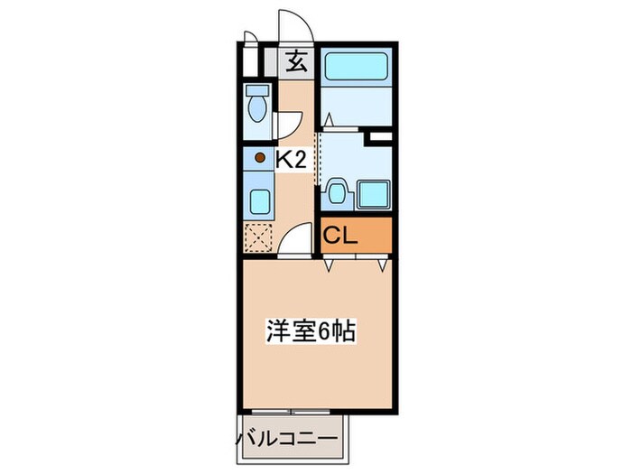 ロワールＴの間取り図