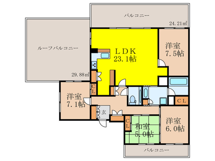 間取図