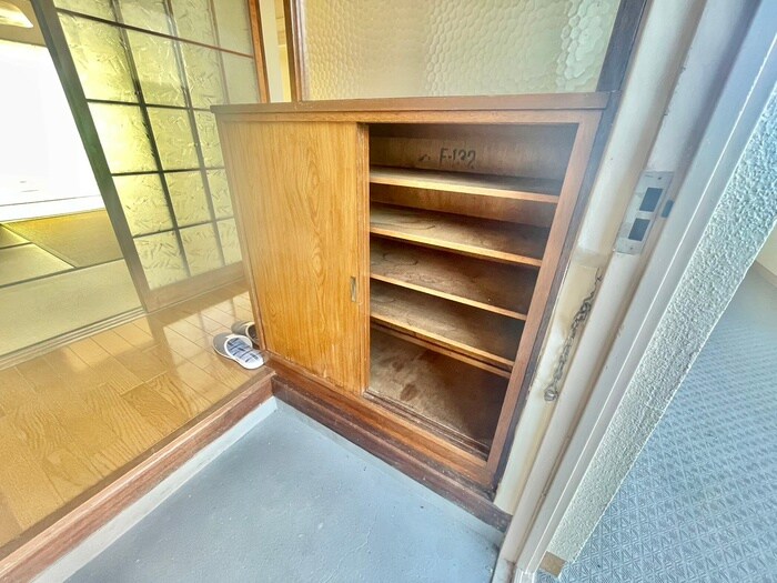 藤井マンションの靴箱
