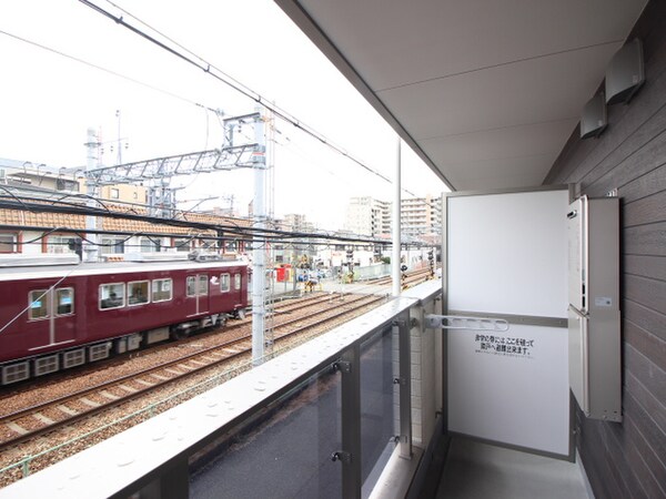 室内からの展望