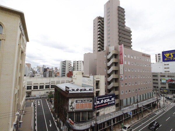 室内からの展望