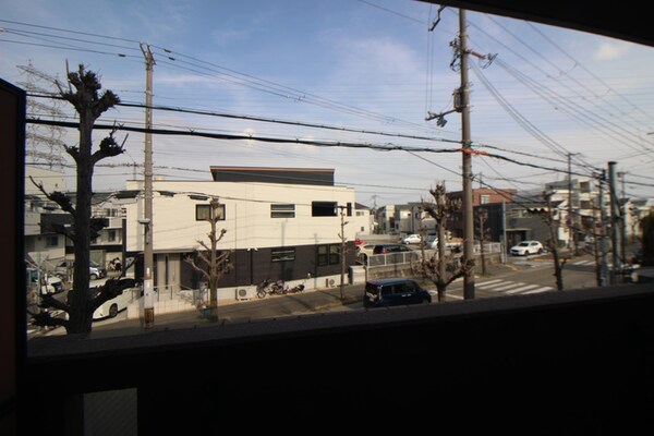 室内からの展望