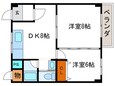 太田マンションの間取図