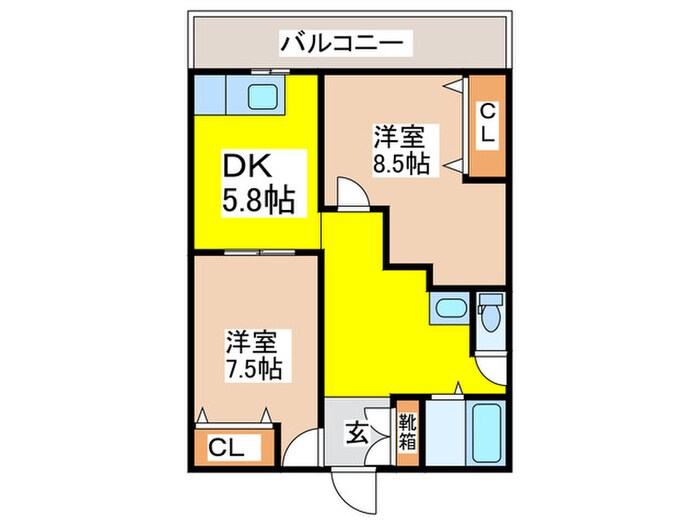 OSAKA平成の間取り図