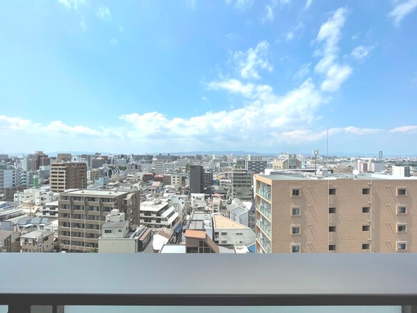 室内からの展望