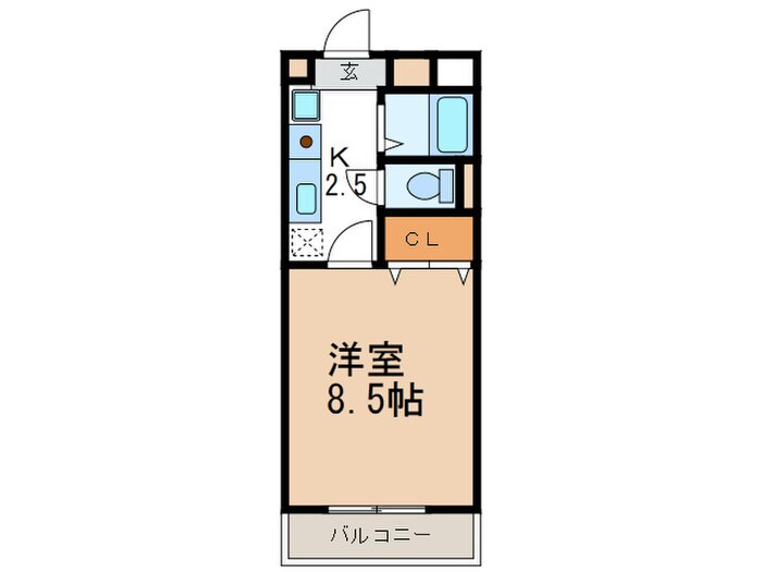 ツインステ－ジ南花屋敷の間取り図