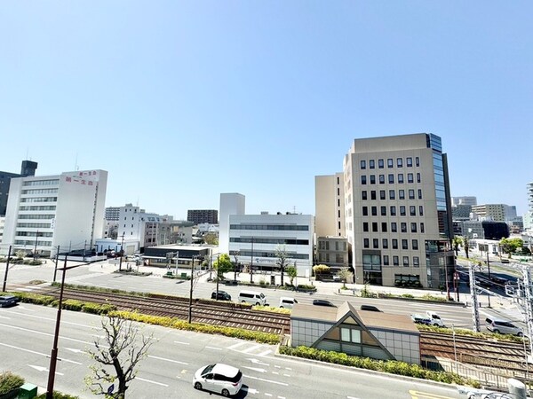 室内からの展望