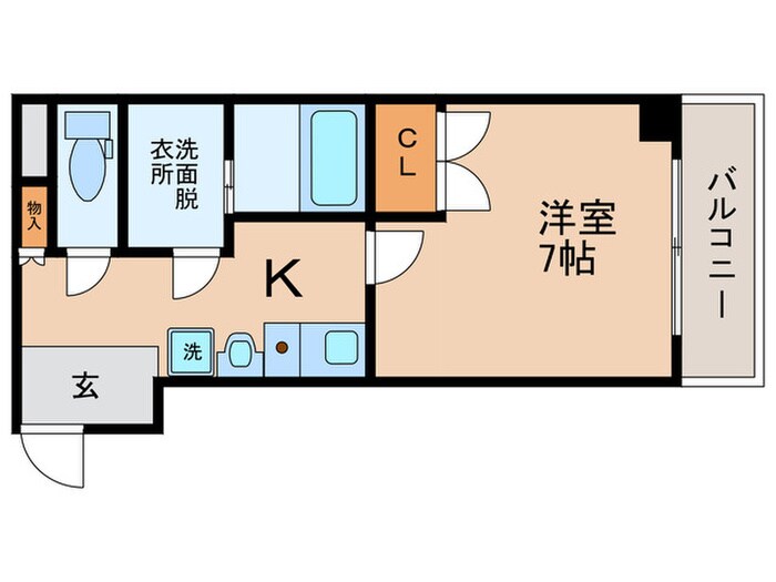 ソラード王子町の間取り図