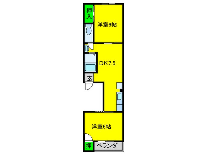 オ－クミマツの間取り図
