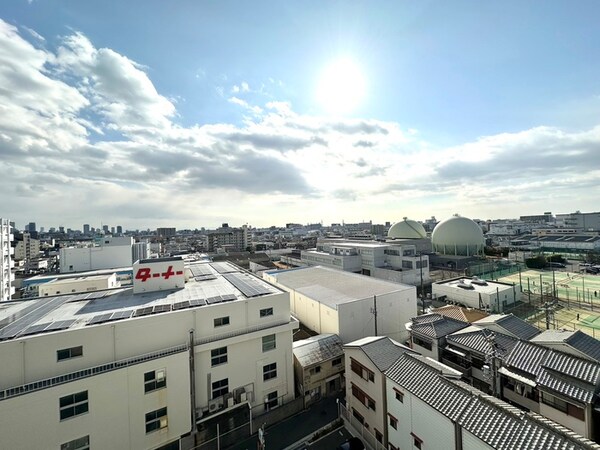 室内からの展望