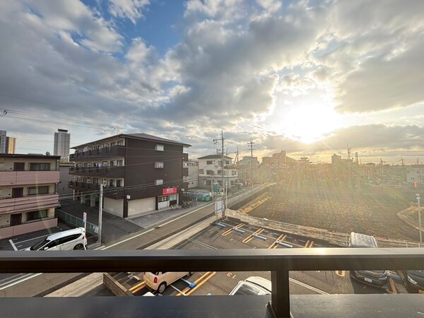 室内からの展望