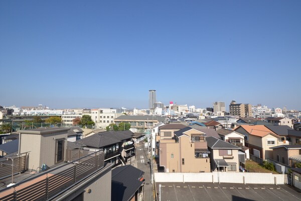 室内からの展望